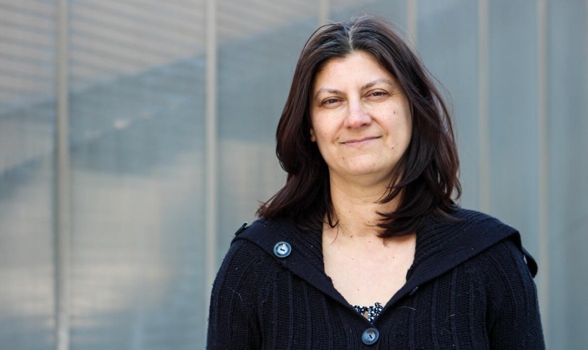 gaby-kalapos-executive-director-of-clean-air-partnership A woman in a sweater standing outside.