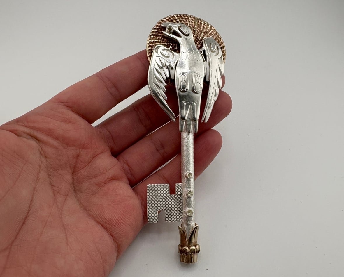 key An intricate key.