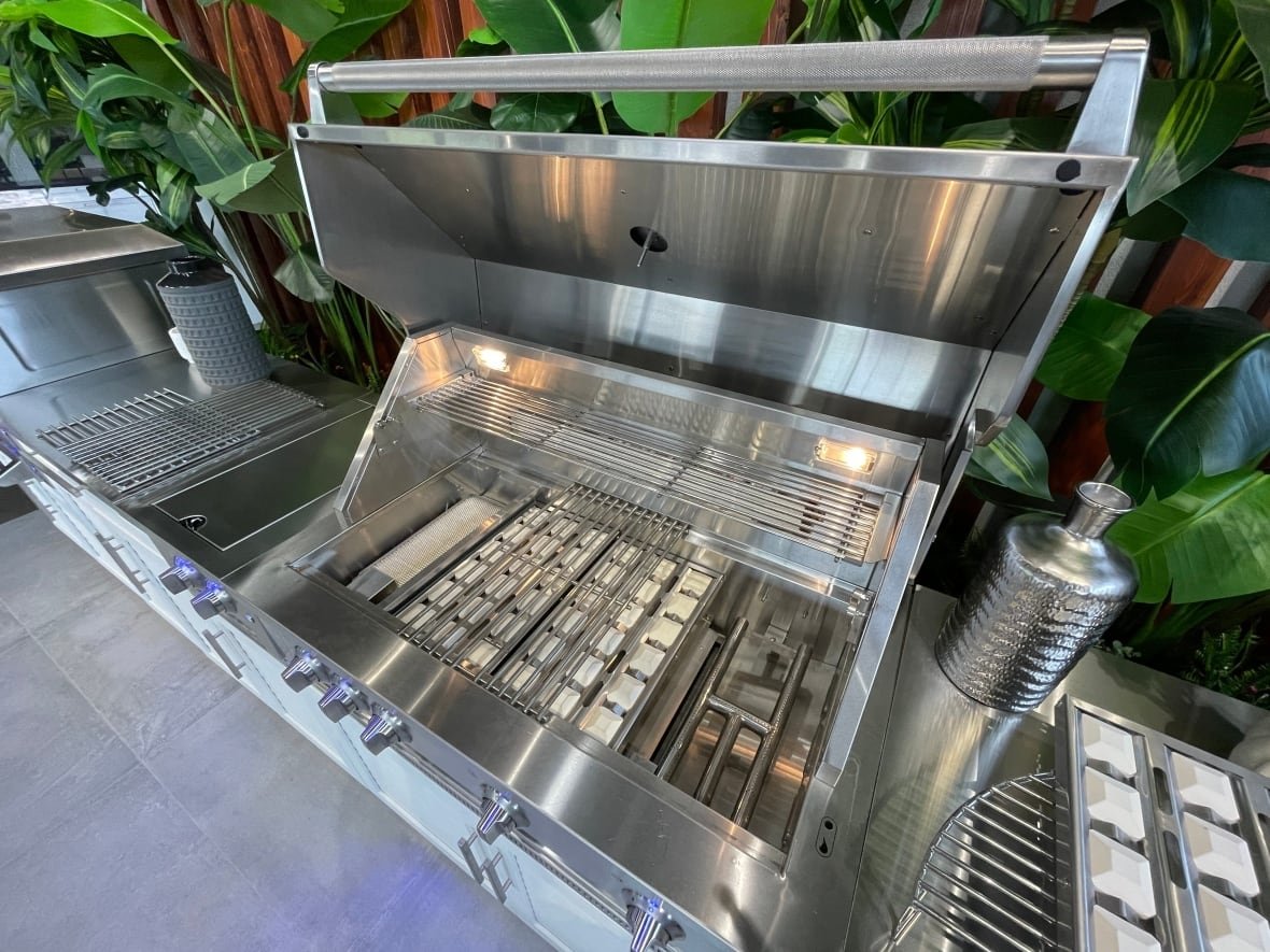 newage-products A metal barbecue is shown.
