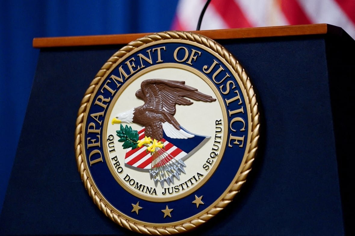 usa-trump-justice-antitrust The seal of the U.S. Justice Department.