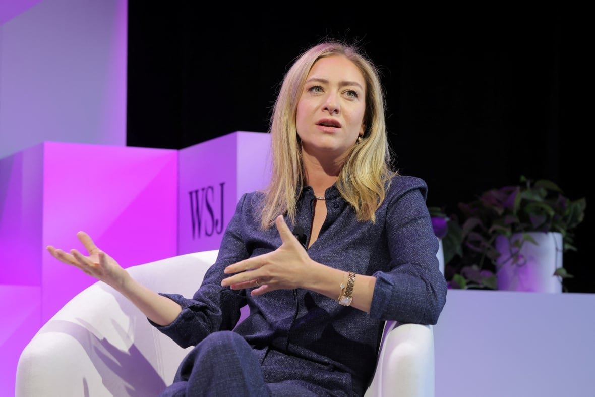 wsj-future-of-everything A woman speaking.