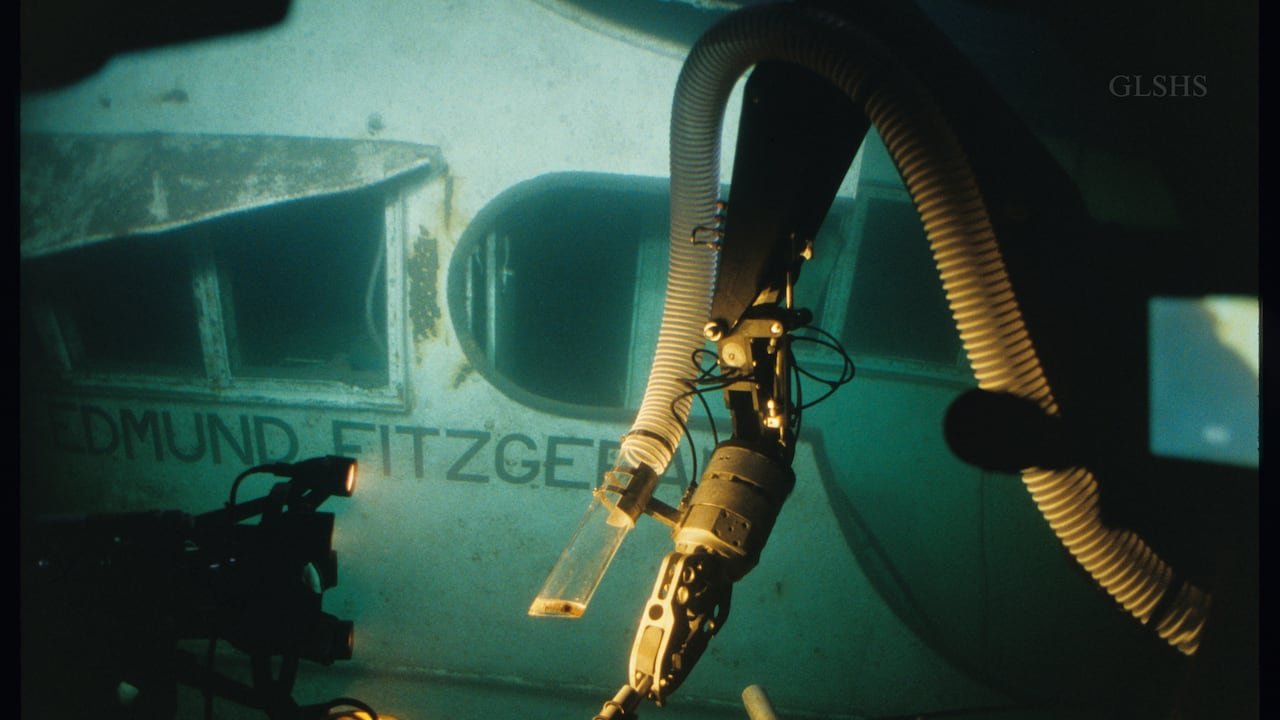 default-462 The Edmund Fitzgerald rests at the bottom of Lake Superior roughly 17 miles northwest of Whitefish Point
